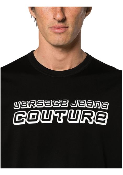 Versace Jeans CoutureT-shirt with logo application VERSACE JEANS COUTURE | T-shirt | 76GAHC04 CJ01C899